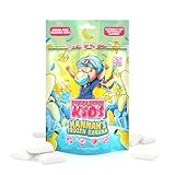 Bubblegum Kids Hannah's Frozen Banana Sugar Free Gum | Stocking Stuffers, Holiday Candy, Party Favors | Sugarless Gum, Vegan, Peanut Free, Low Calorie Candy Alternative for Kids & Adults | 1 Pack