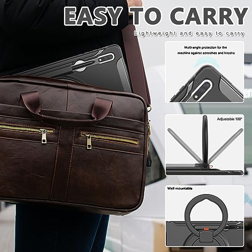 Anti-casse coque Galaxy Tab S8 Ultra 14.6 avec support rotatif pour securiser votre stylet - 3