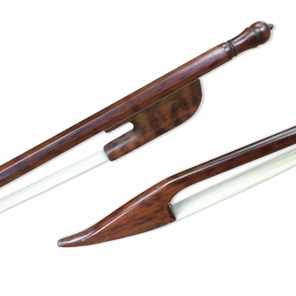 Arco de violonchelo 4/4 estilo barroco palo de madera de serpiente blanco natural bien equilibrado respuesta rápida