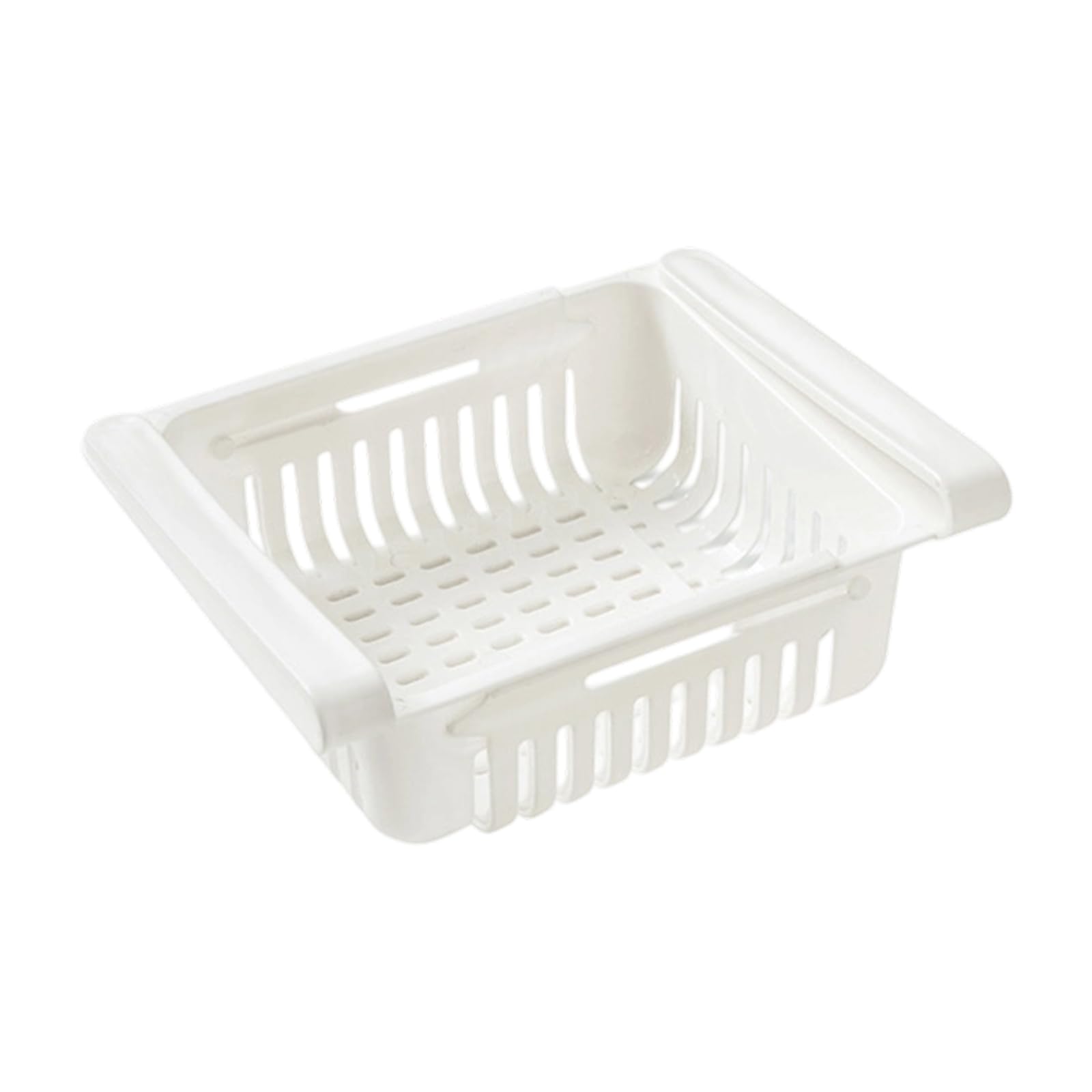 Snorvixre Scalable Refrigerator Storage Basket Expandable Storage for Fridge Shelves