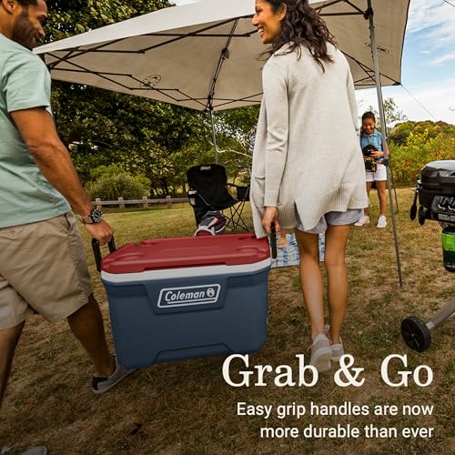 Image of Coleman Classic Series Insulated Portable Cooler, Leak-Resistant Outdoor Hard Cooler Keeps Ice up to 5 Days, 52 /70 /120 /150 Quart