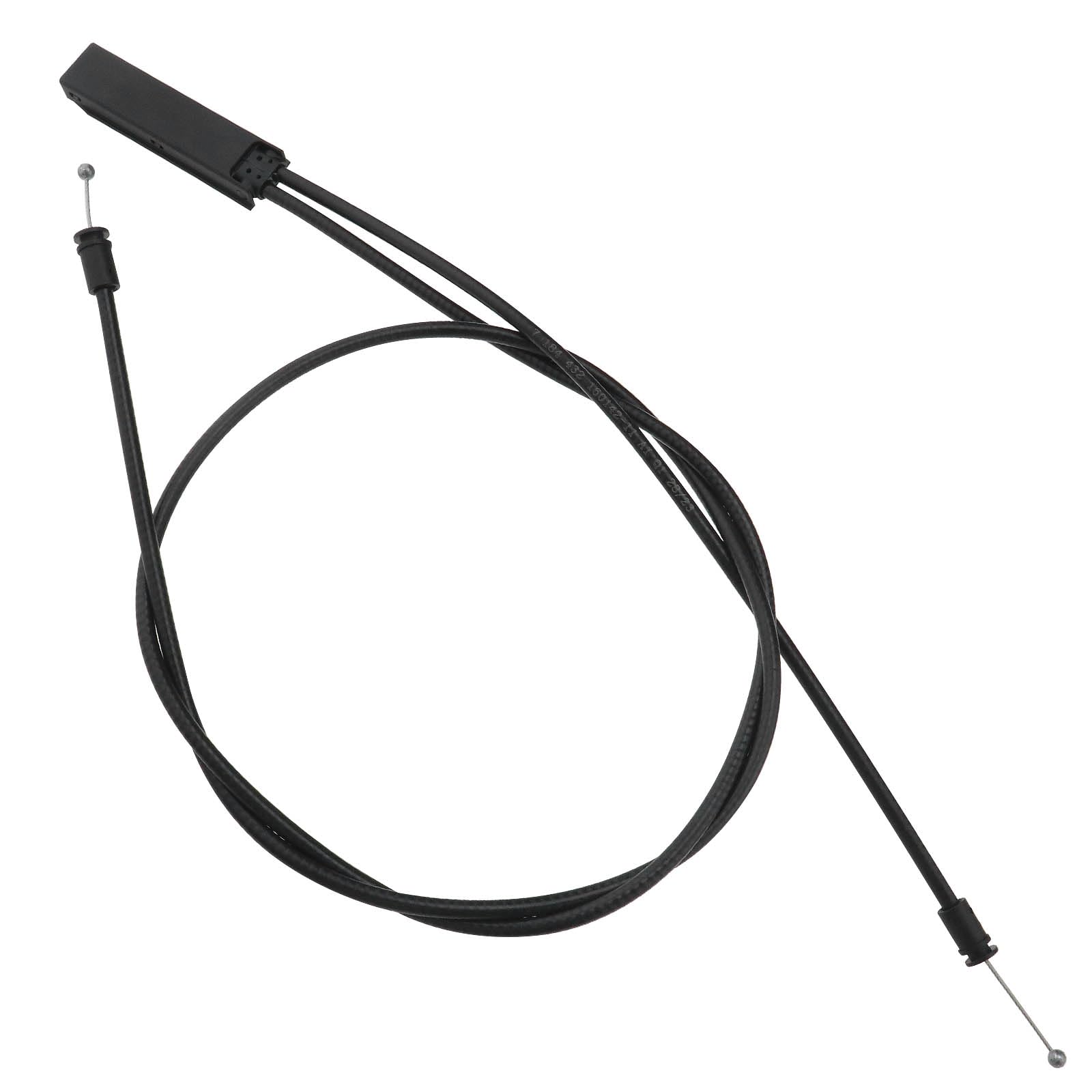 Cable De Liberación Del Capó Para BMW - Número OE 51237184432, Longitud 117.5 Cm - Compatible Con M3, 335i, X1, 328i Y Otros Modelos (2007-2015)