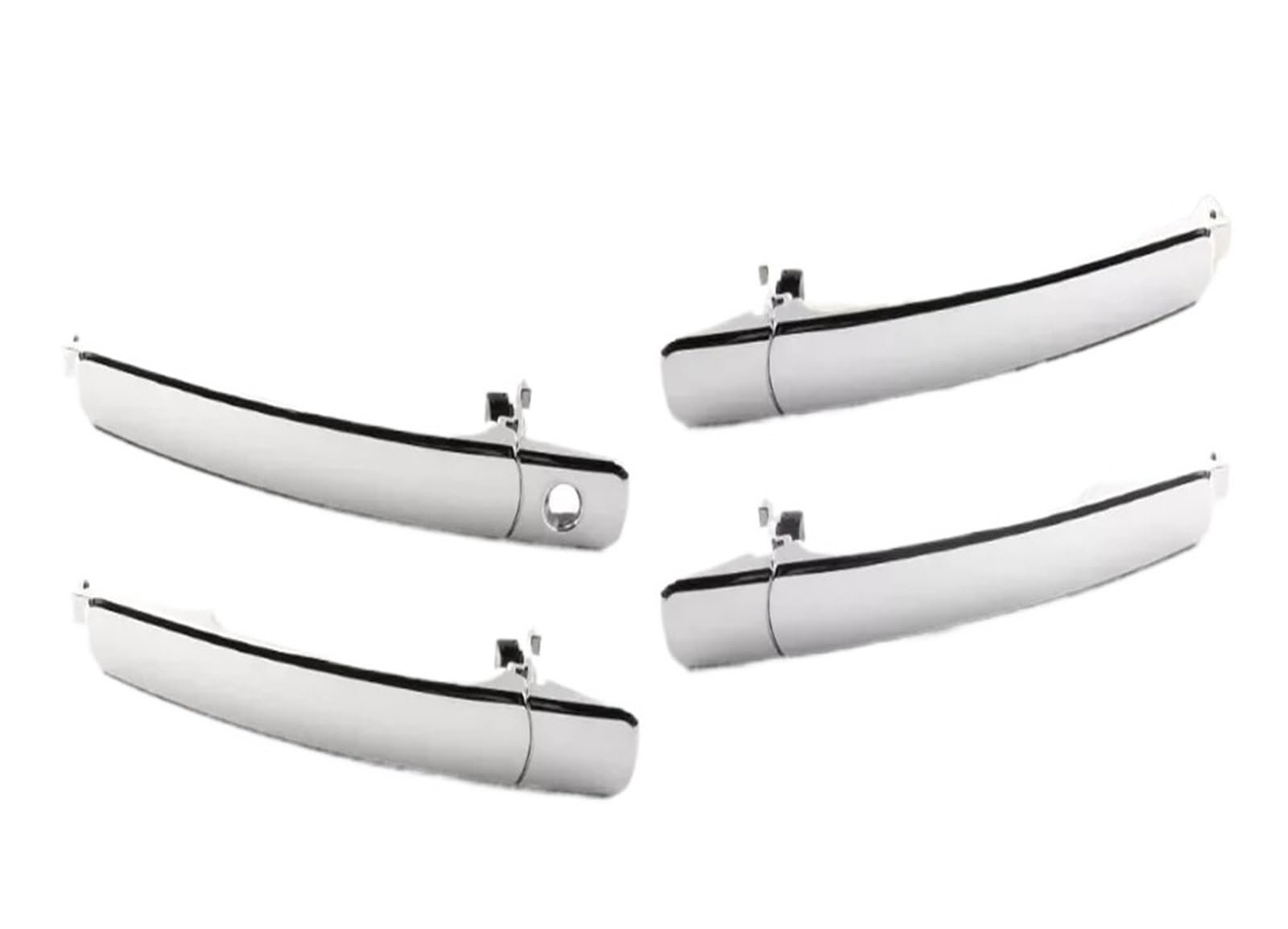 Cgbwmb One Color Exterior Door Handle For Infiniti Fx35 Fx45 2003-2008 Chrome Front Rear Exterior Door Handle 4 Pieces 80640-Ca012 80645-Ca000