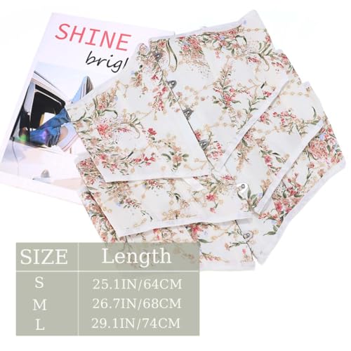 Asooll Lace up Corset Bustier Floral Printed Wide Underbust Corset Belt Costume Clothing Dress Waist Belt for Women2