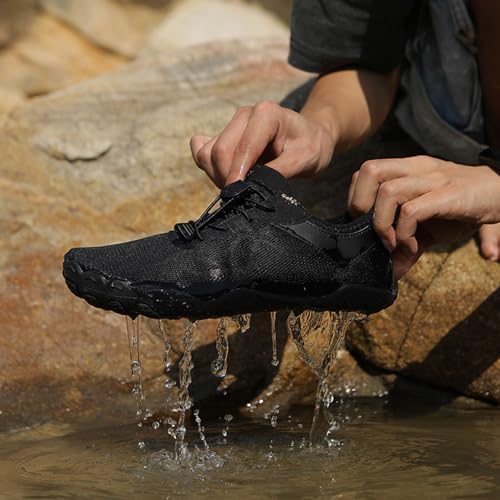 Hiking Footwear Barefoot Womens Shoes Non-Slip Outdoor Unisex Grounded Footwear Barefoot Shoes for Neuropathy Water Pro Barefoot Shoes Athletic Wide Toe Box Sneakers,Quick Dry,Waterproof,Beach2