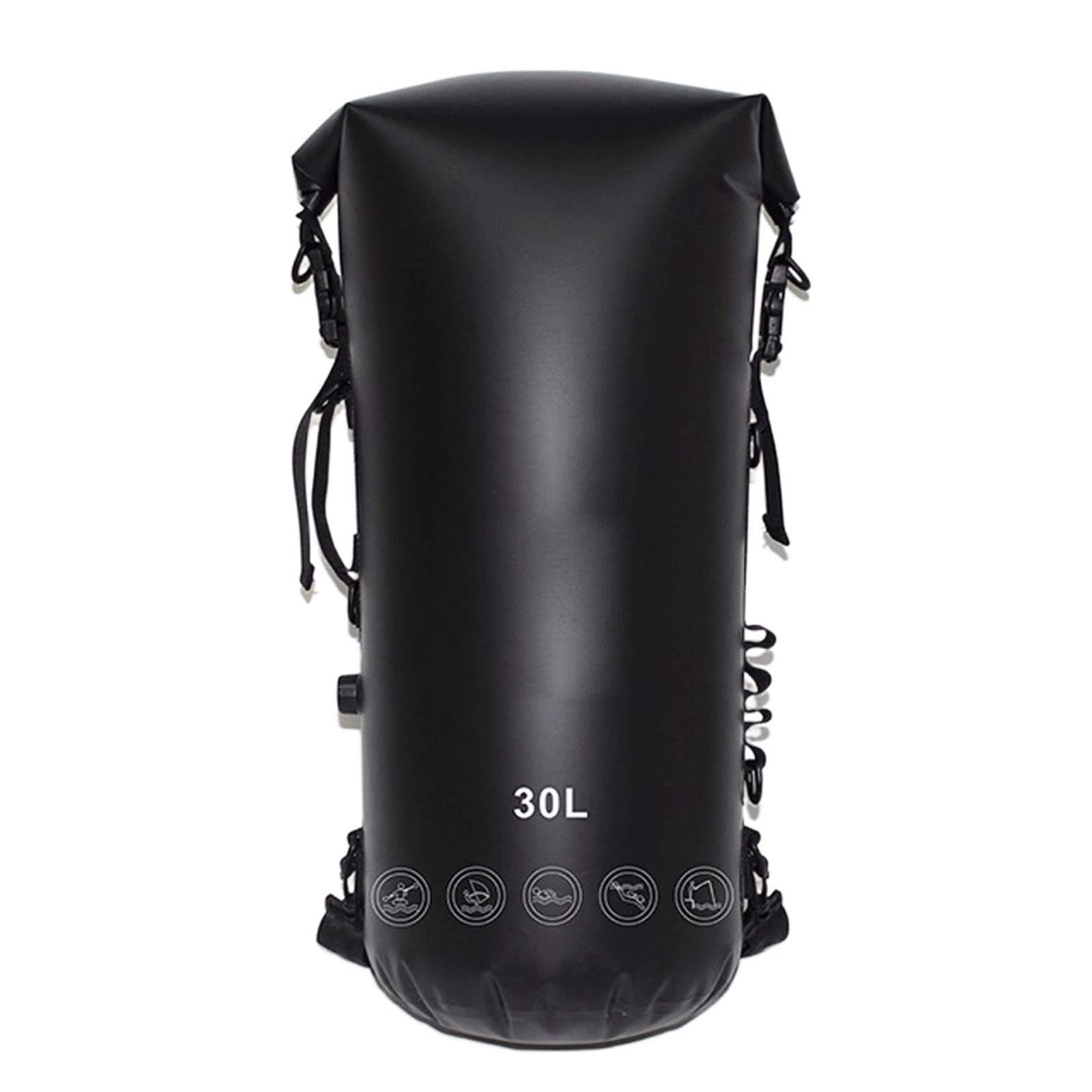 Plecaki turystyczne 30L nadmuchiwane wodoodporne torby do przechowywania w rzece Trekking torba sucha do kajaka rafting pływanie surfing