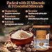 Aromasong Raw Dead Sea Bath Salt - Minimally Cleaned, Contains More Dead Sea Minerals Including Dead Sea Mud - 100% Pure & Natural Dead Sea Salts for Soaking 5 LB - Bulk Resealable Pack