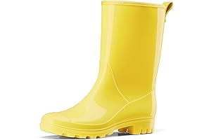Women's Waterproof Mid-Calf Rain Boots: Protect Your Feet in Style