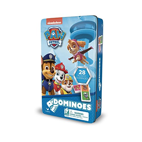 PAW PATROL Gioco Domino-Confezione in Latta, 6033087