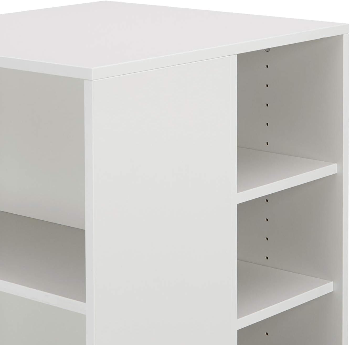 Durable Multifunktions-Wagen 74/59, 3-seitig offen mit 6 Regalböden (528 x 748 x 592 mm), grau, 311310