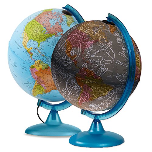 Waypoint Geographic Earth & Sky 2 in 1 Exploration Globe World, 10
