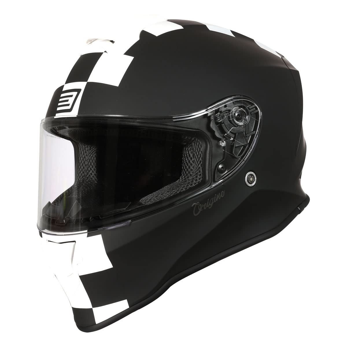 Casco Origine Dinamo Contest White - Black Matt XL