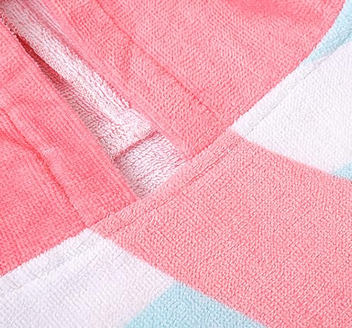 Illikkuyax BHBT03 Flamingo Hooded Baby Towels Kids Beach Towels Wrap Toddler Towel Poncho For Age 0 To 6 Boys Girls Swim Cover Up Pool Towels thumb #3