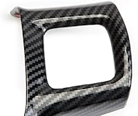 Vista 4 de Cubierta interior del volante para Dodge RAM 1500 2500 3500 2011-2018 accesorios (patrón de fibra de carbono)