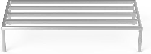 Miniatura 84 de 60" Long x 24" Wide Height: 12" Off The Floor Aluminum Dunnage Rack Storage in Restaurant, Kitchens and Garages and More!