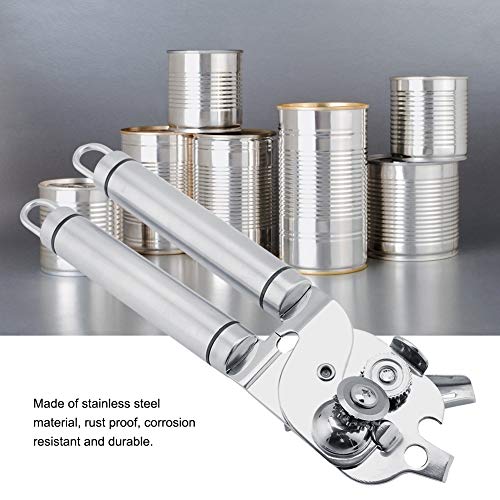 Can Opener Manual Heavy Duty Can Opener Good Grips Rust Proof Silver For Commercial #TOP2