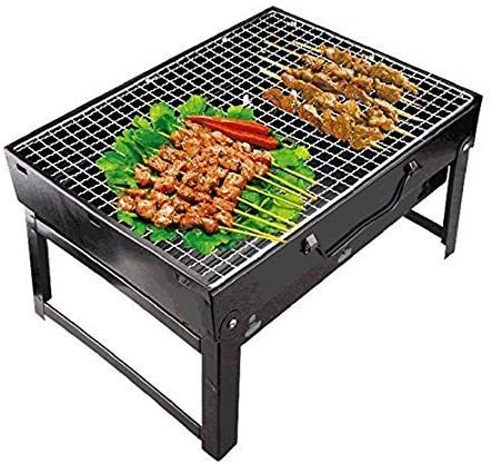 Ngel New Portable Metal Folding Portable Outdoor Charcoal BBQ Grill, Charcoal