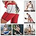 KAOEOSI Austrian Coat of Arms Eagle Flag High Waist Yoga Pants for Women Knee Length Workout Leggings with Pockets Tummy Control Gym Pant L