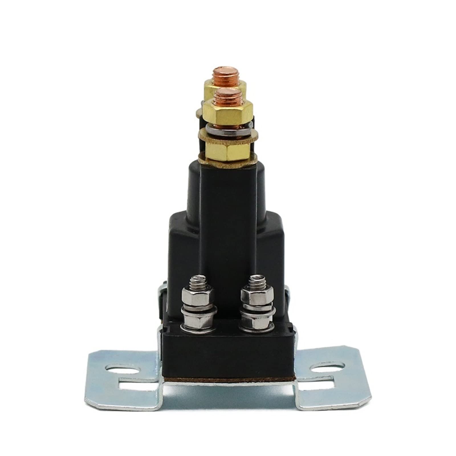 RCGKNNMUZ Dual Battery Start Relay 4 Pin Large Current 500A 12V 24VDC Car Power Switch Starting Relay Auto Start Contactor Heavy(500A 12V DC)