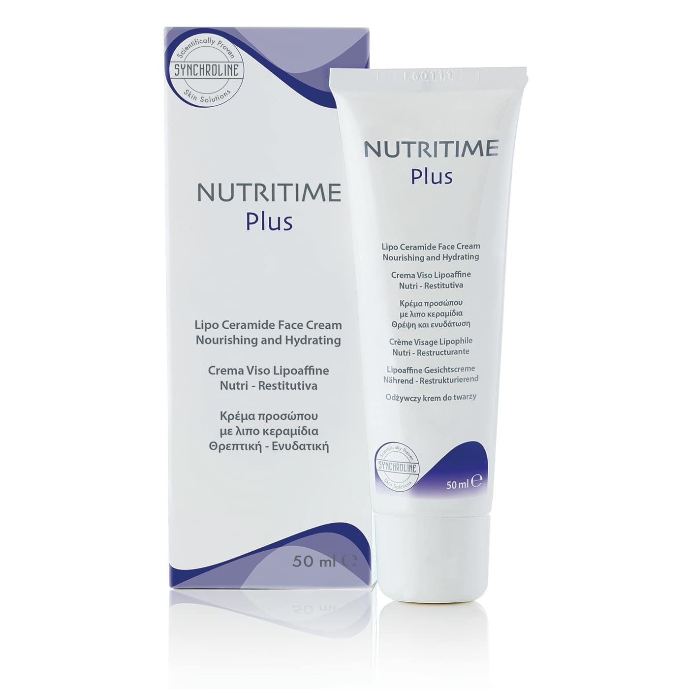 Synchroline - Nutritime Plus Cream, Nourishing and Regenerating Face, 50ml