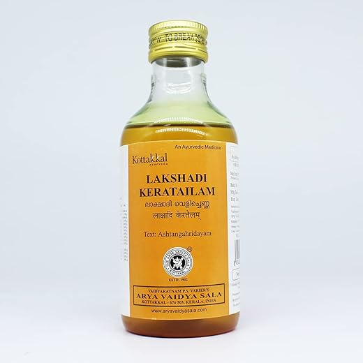 Arya Vaidya Lakshadi Kera Tailam 200ML & Golden Oldie Sukant