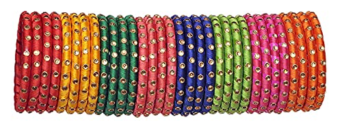 Image of NMII Bangle Set for Women (Multi-Colour)
