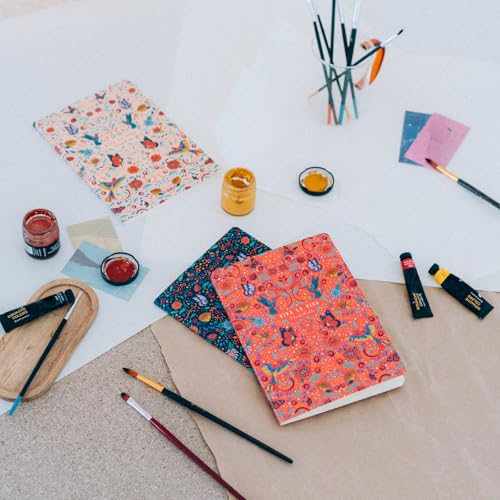 Cuadernos A5 de Frida Kahlo ideales para bullet journal, bocetos y notas de clase 7