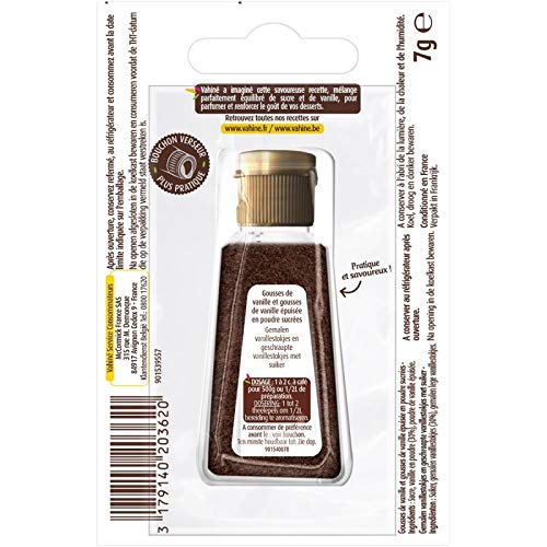 Vahiné - Vanille En Poudre 7G - Lot De 4 - Livraison Rapide En France - Prix Par Lot