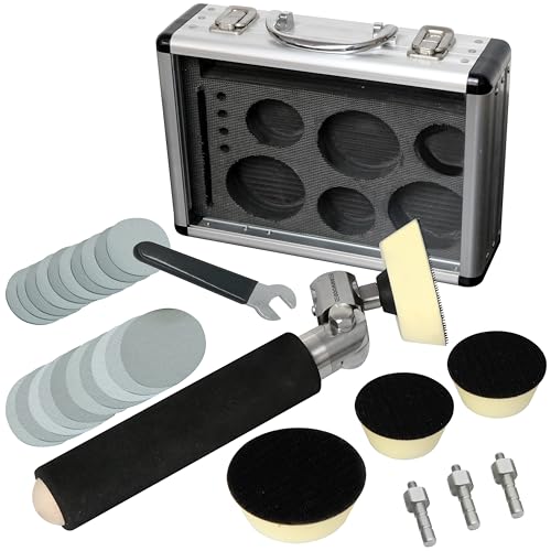 Image of BS-10P Woodturning Bowl Sander Kit for wood lathe, hand sanding.