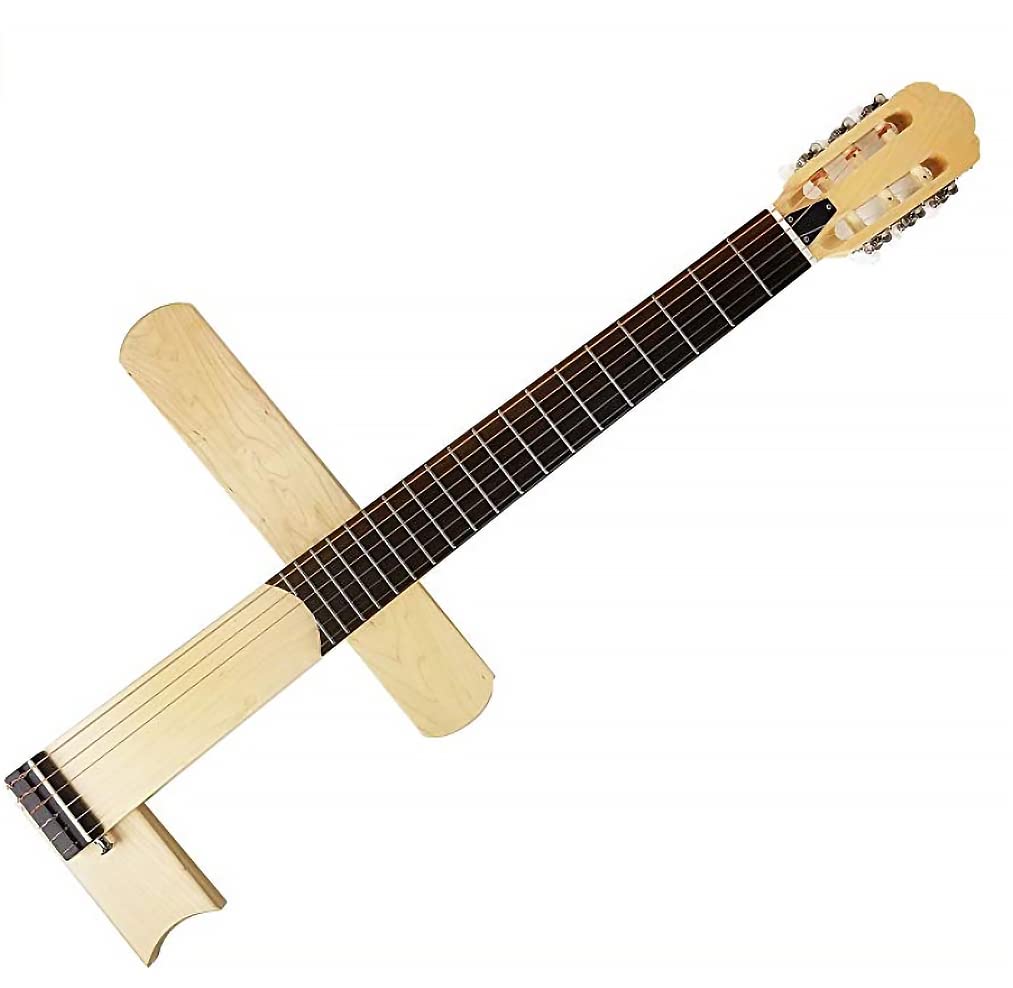 Corde en nylon 1.0 : guitare acoustique classique silencieuse pliante/pliable