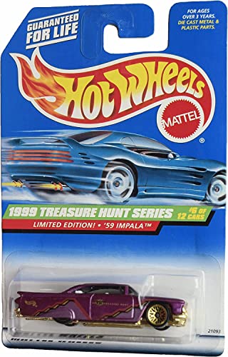 Hot Wheels '59 Impala voiture miniature pour décorer un bureau vintage