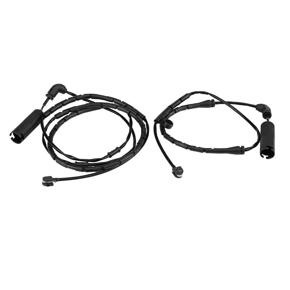 Capteur de plaquette de frein, avant 34356789492 + arrière 34356789493 Kit de capteur d'usure de plaquette de frein adapté pour E46 E85 320i 323Ci 323i 325Ci
