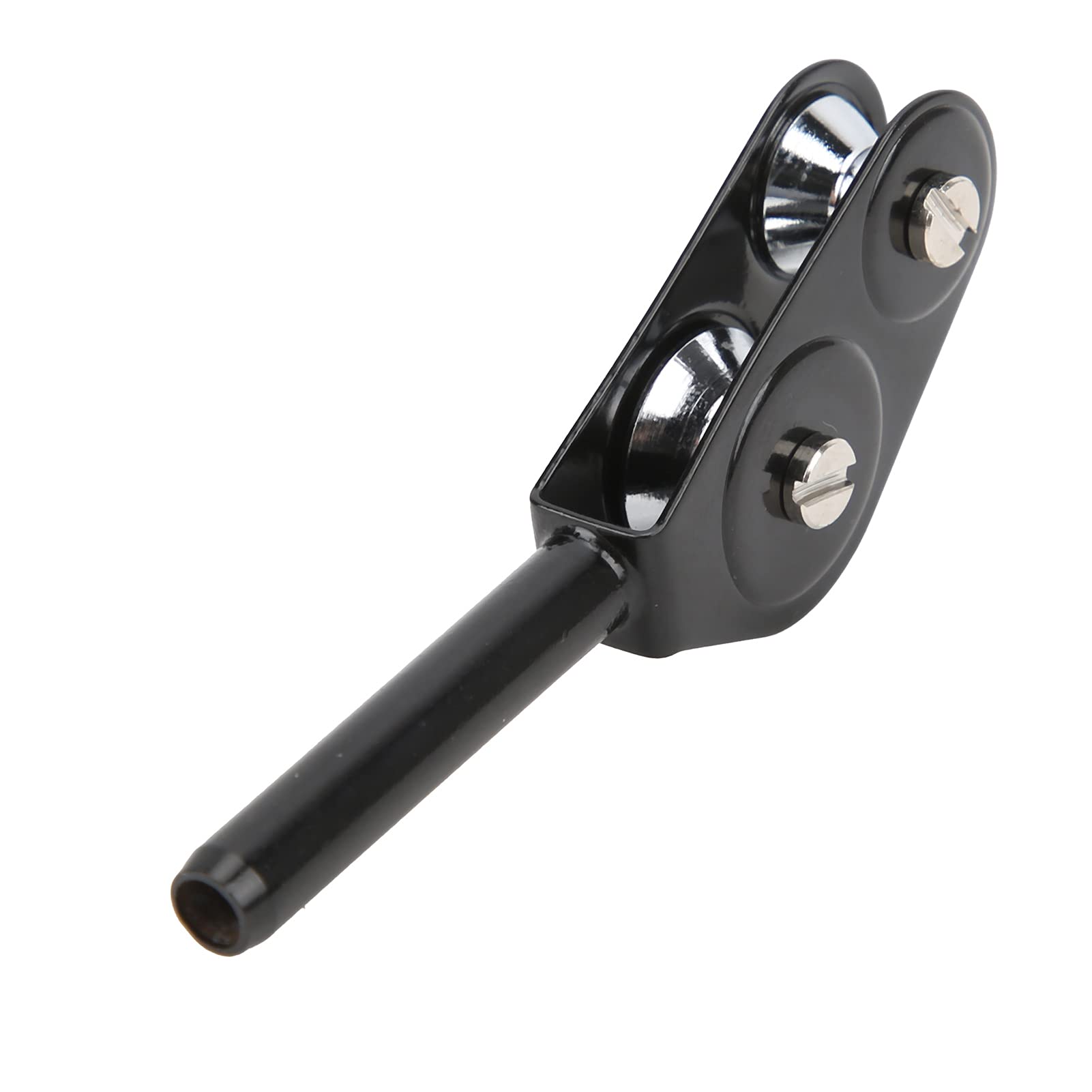 Srliya Anillo de Polea de Doble Rodillo para Caña de Pescar, Punta Guía, Herramienta de Pesca con Curricán para Barcos con Construcción (4,0 mm)