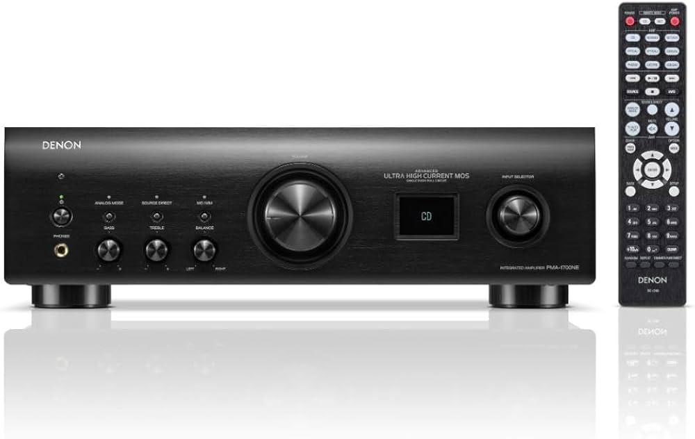 cool_best　DENON  AMP Denon Amplificador integrado PMA-1700NE (140W x 2), equalizador