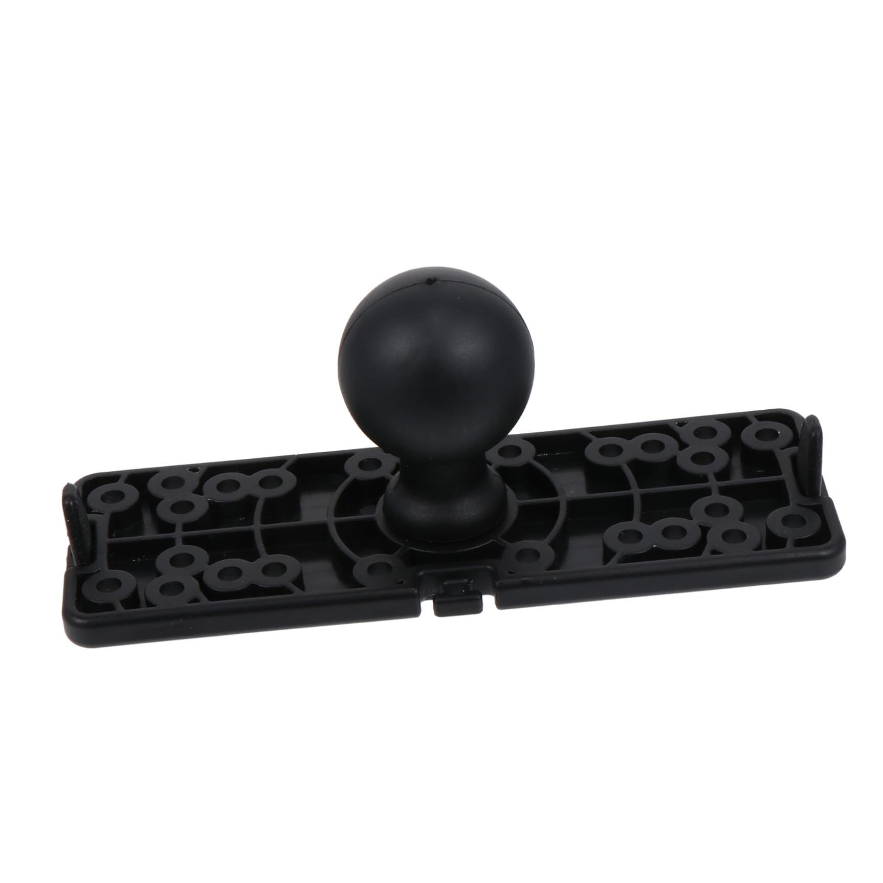 jojofuny Halterung für Fischfinder plat kanu zubehör Bootszubehör Kanu Fischfinder Halterung Boat Accessories Teil Kajak Kajak Multifunktionshalterung Kajak Zubehör Nylon Black