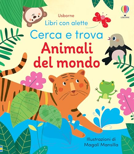 Libri con alette Cerca e trova - Animali del mondo
