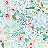 【Papel Pintado Autoadhesivo】 Pele y pegue papel pintado flores gruesas, no requiere pegamento adicional, alta calidad y fácil de instalar