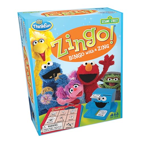 Sesame Street Zingo - Juego de mesa para desarrollar lenguaje miniatura 5