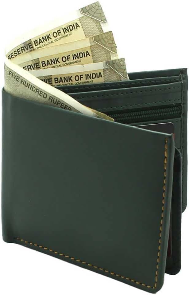 Miniatura 4 de Province D Elite Cartera delgada RFID de piel auténtica verde forro polar verde con licencia oficial de star wars silent one crew