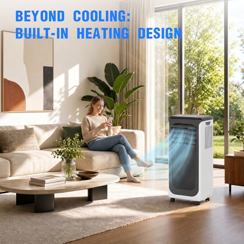 Image of 16000 BTU Portable Air Conditioner, 3-in-1 AC Unit with Cool /Dehumidify /Fan, Quiet Bedroom AC with Remote & WiFi Control, Cools Up to 750 Sq.Ft, Easy-Roll Portable Window AC Alternative