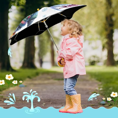 Parapluie enfants GAIREG imperméable de sécurité à bouts ronds - 7