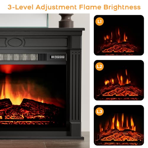 Replacement for Twin Star Electric Fireplace Heater Remote Control 23EF033CGL 25EF033FGL 25EF033FSL 25EF033CGL 26EF033FGL 26EF033FSL 42HF800FGT 36HF320FGT 48HF320FGT