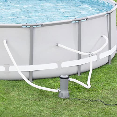 Bestway 1000 Gph Above Ground Swimming Pool Cartridge Filter Pump System (Used) #TOP6
