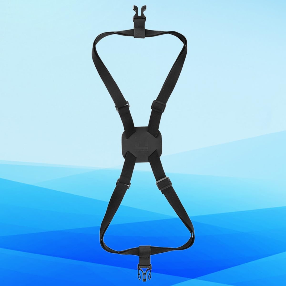 Healifty Pu Leather Elastic Luggage Strap Cross Bundling Band for Travel Suitcase Packing, Adjustable Travel Luggage Belt with Strong Fixing for Outdoor Use