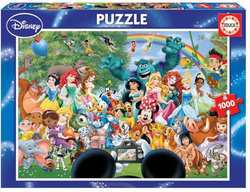The Marvellous World of Disney - Educa 1000 Piece Jigsaw Puzzle
