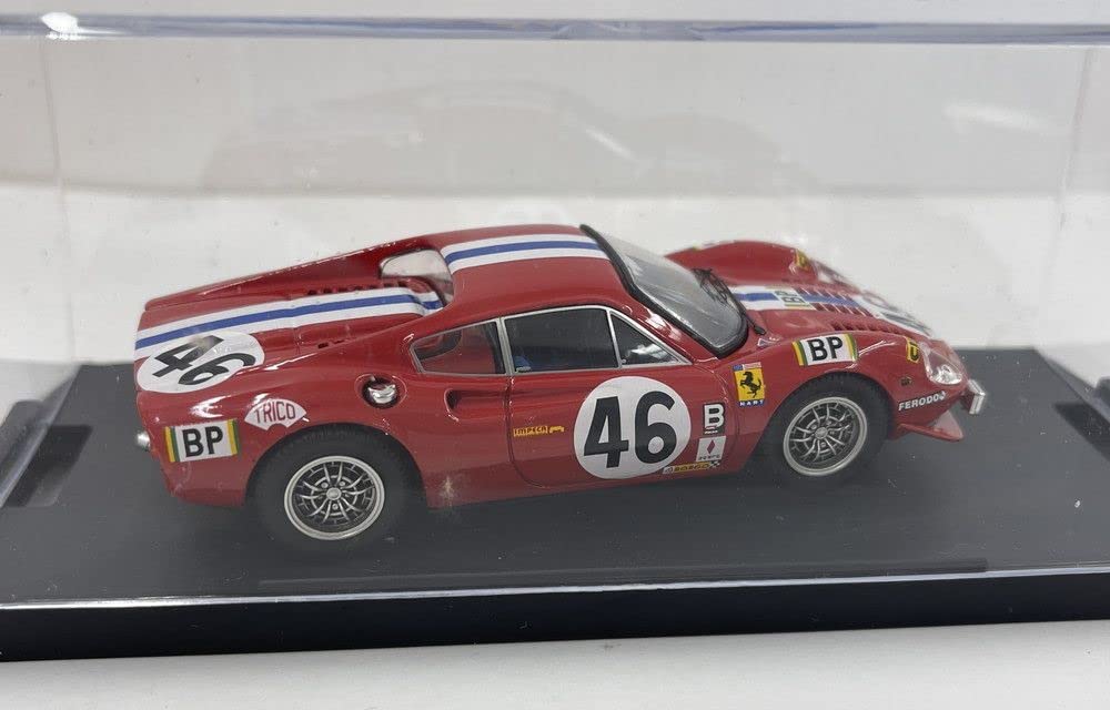 Amazon | バン フェラーリ1/43 BANG FERRARI DINO 246 GT LE MANS 1972