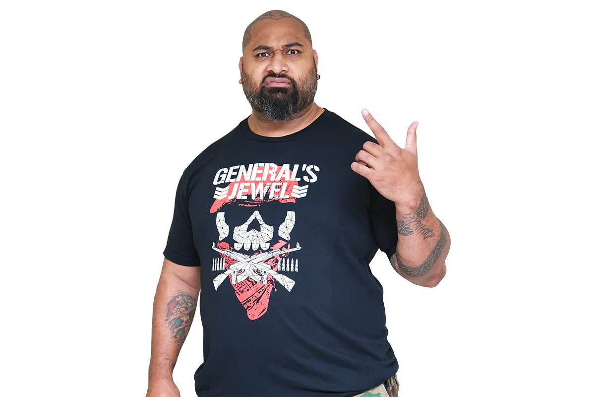 Amazon.co.jp: 新日本プロレスリング Tシャツ バッドラック ファレ