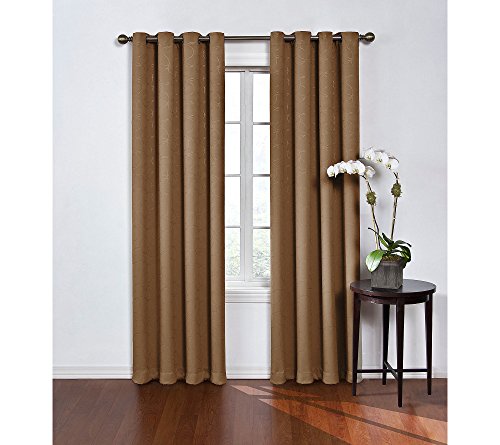 Modern Blackout Thermal Grommet Window Curtains...