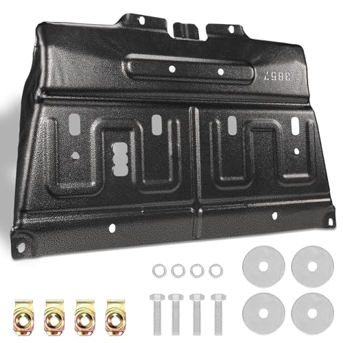 Lazenta ML3Z-7222-D Front Engine Splash Shield Upgrade Manganese Steel Compatible with 2015-2020 Ford F150 Front Under Car Splash Shield Lower Cover