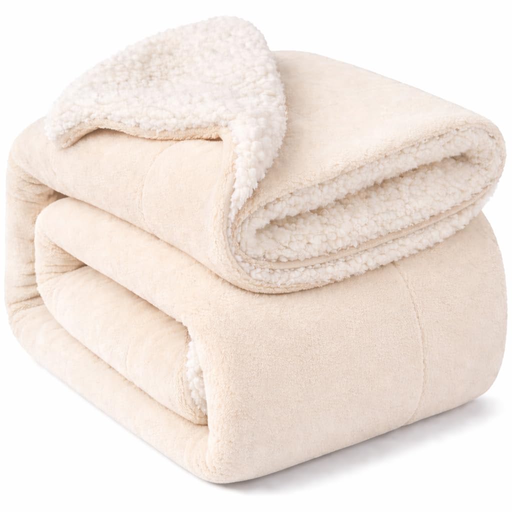 BRANDONN New Born Baby Blankets All Season Fluffy 2 Layered AC Wrapping Sheet Flannel and Sherpa Blanket for Baby Boys and Baby Girls, Toddlers 130 cm x 105 cm, (3-24 Months)…-image-24